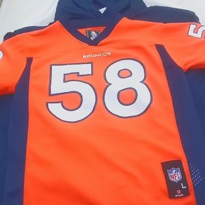 Youth size L Denver Broncos Vaughn Miller jersey